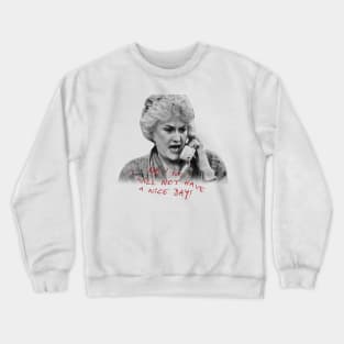 dorothy golden girls visual art Crewneck Sweatshirt